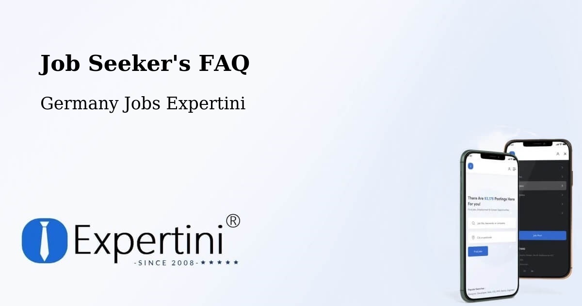 Job Seeker FAQ – Verl - Germany Jobs Expertini