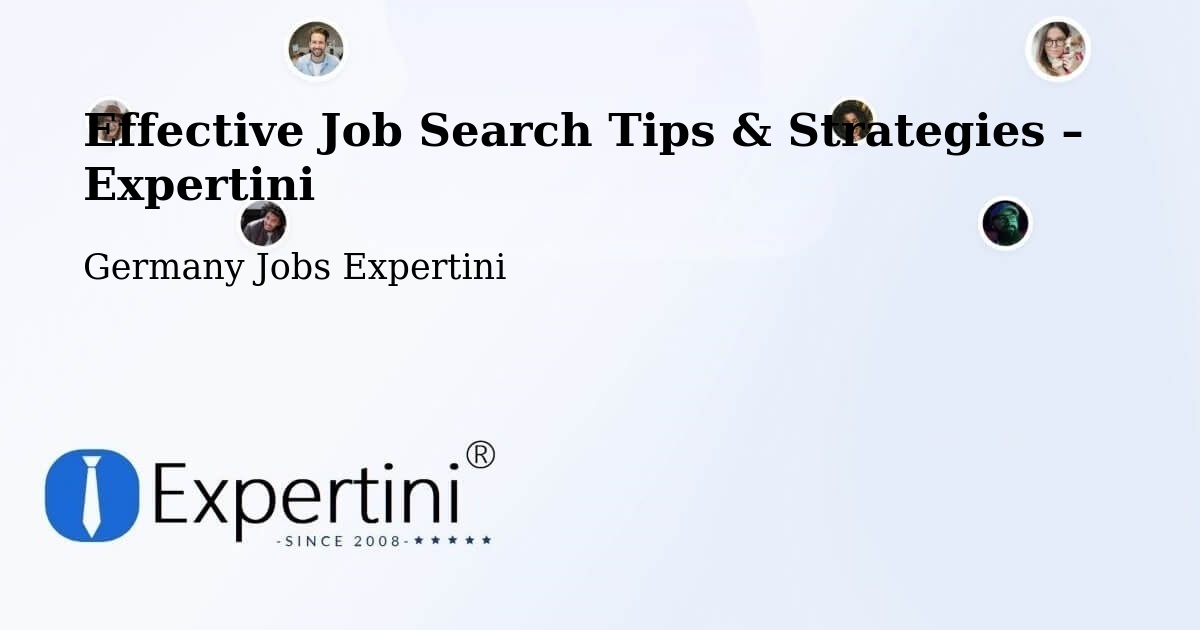 Job Search Tips & Strategies for Job Seekers – Verl - Verl, Germany Jobs Expertini