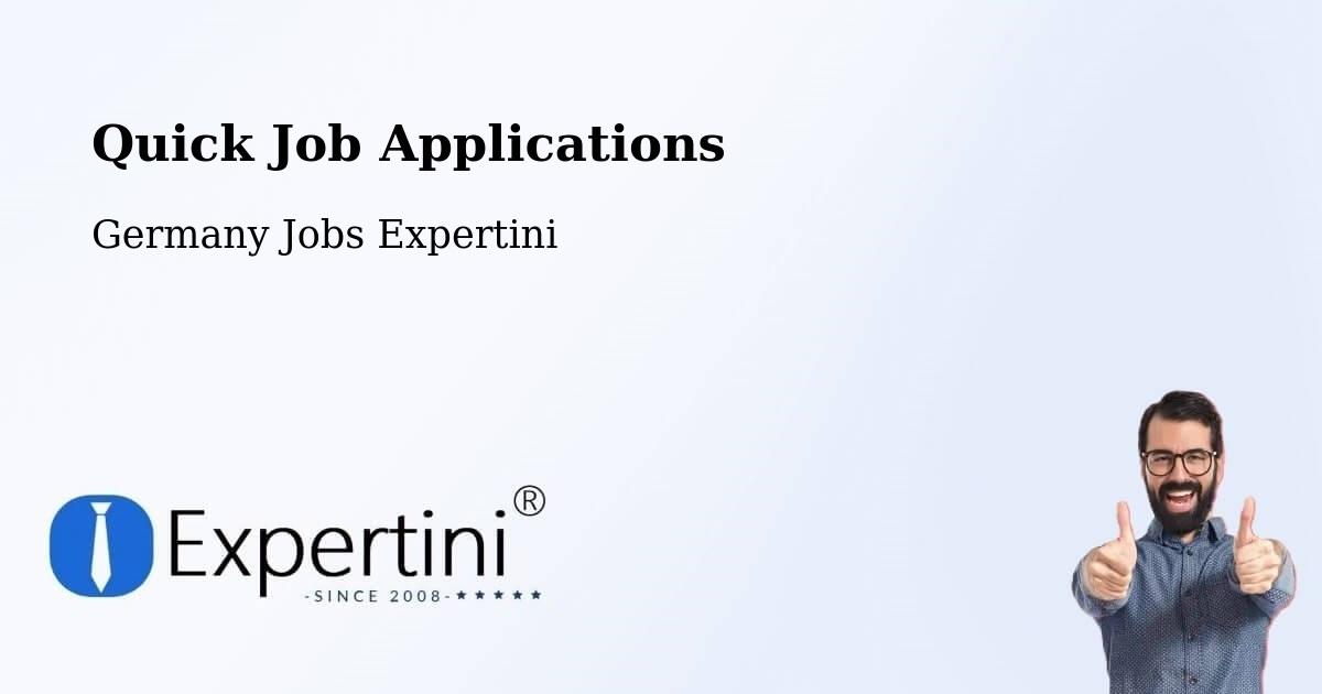 Quick Apply Feature – Verl - Germany Jobs Expertini