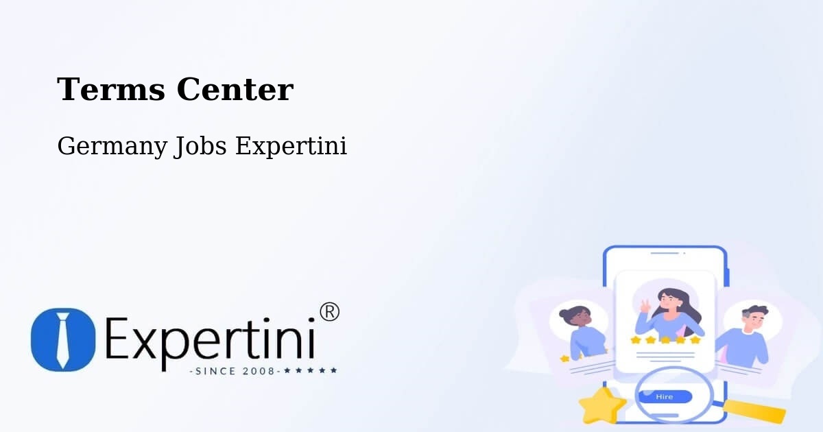 Terms of Service – Verl - Germany Jobs Expertini
